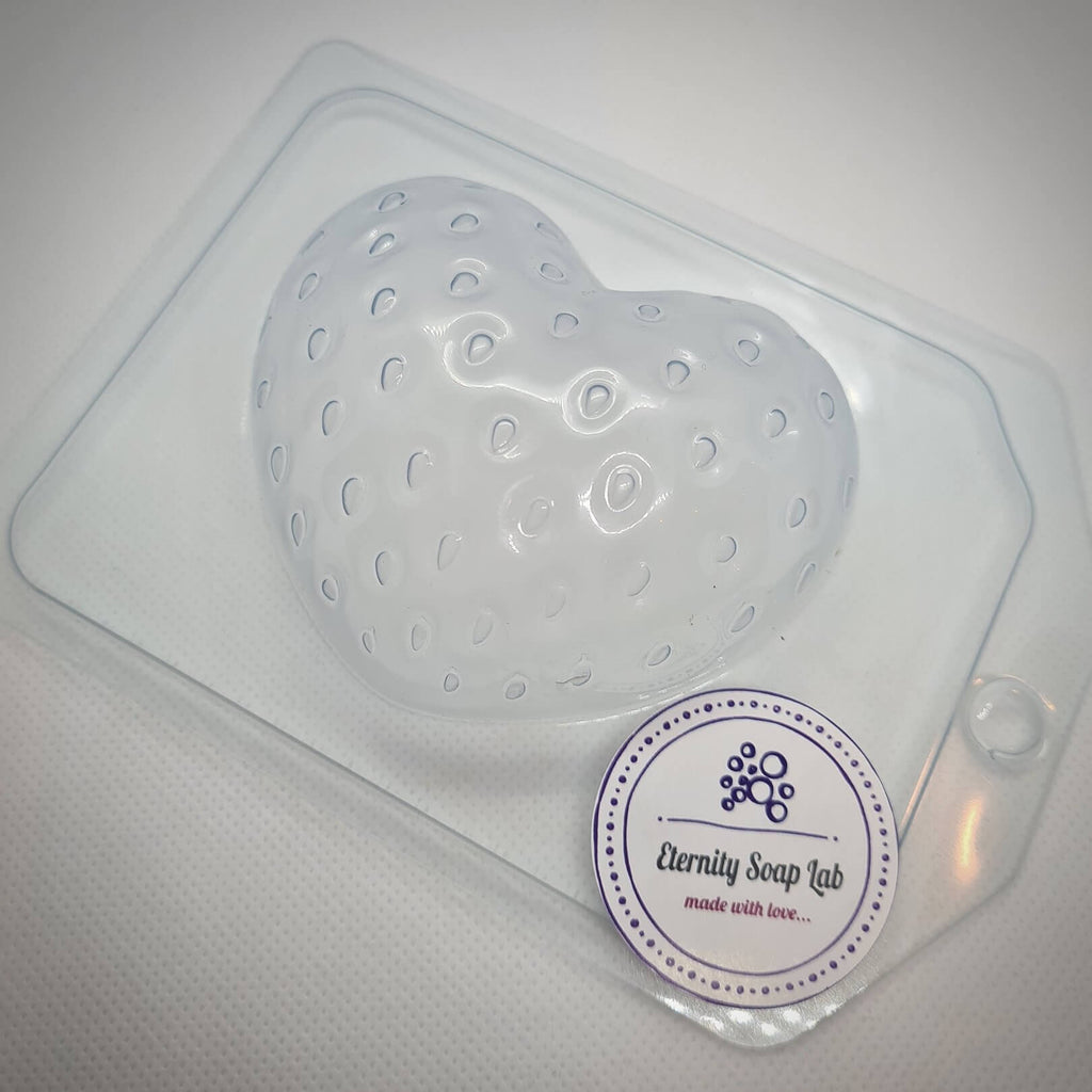Strawberry Heart plastic mould